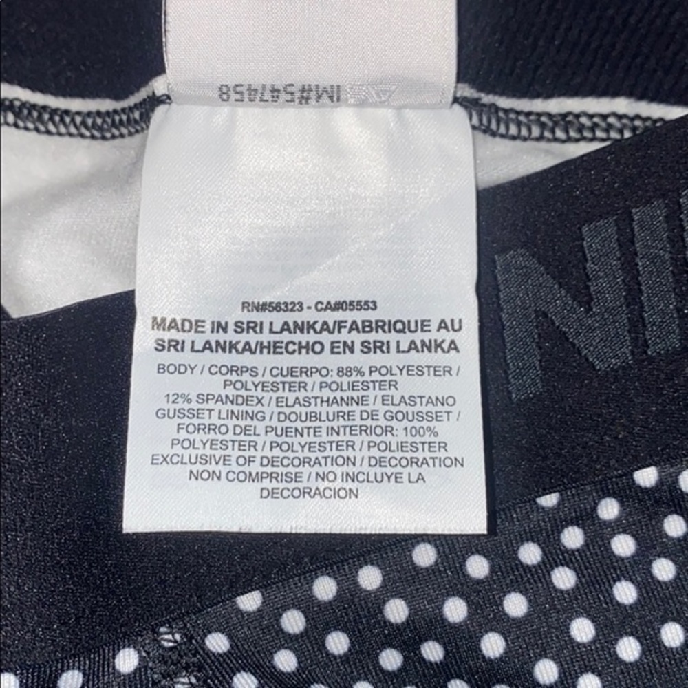 Nike women’s XS pro combat polka dot leggings - Picture 6 of 9